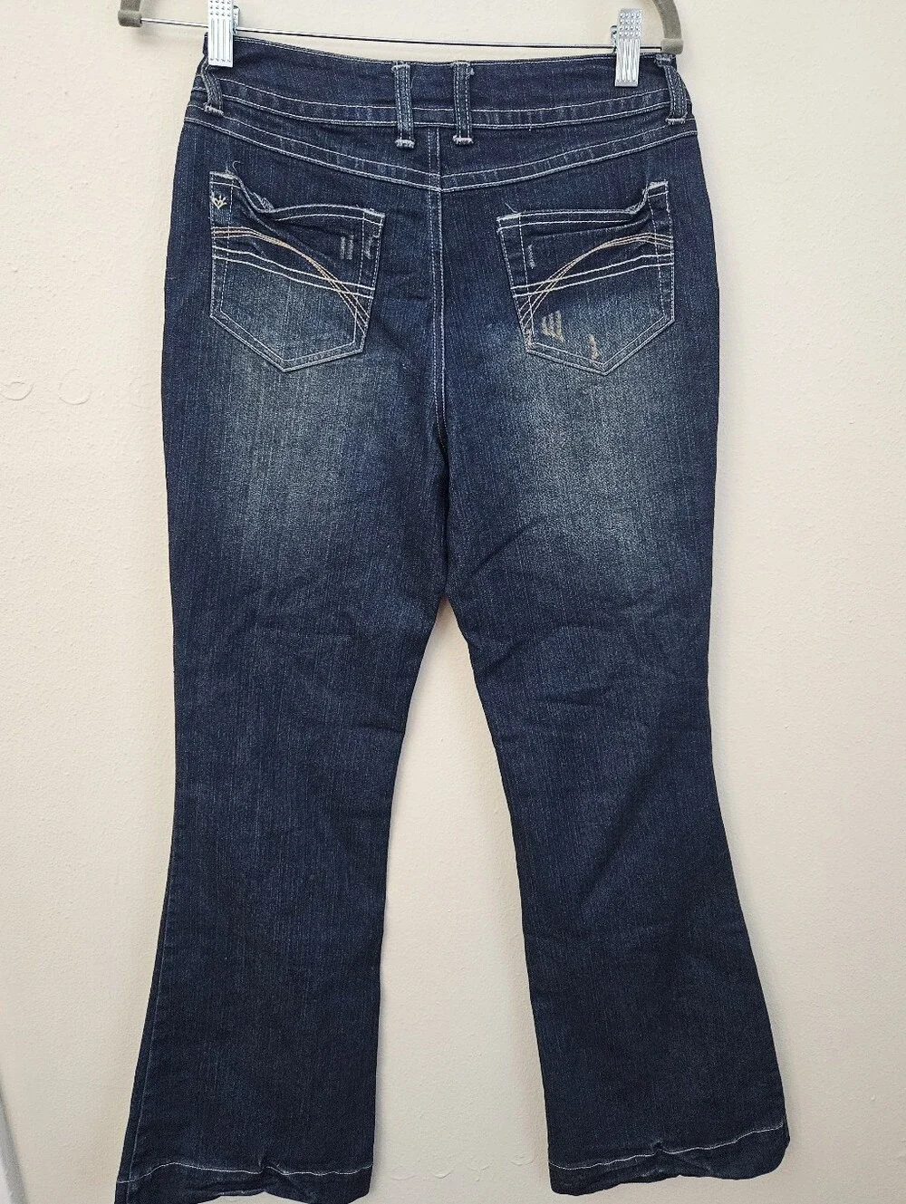 Justice Dark Indigo Flare Jeans Size 16 Reg